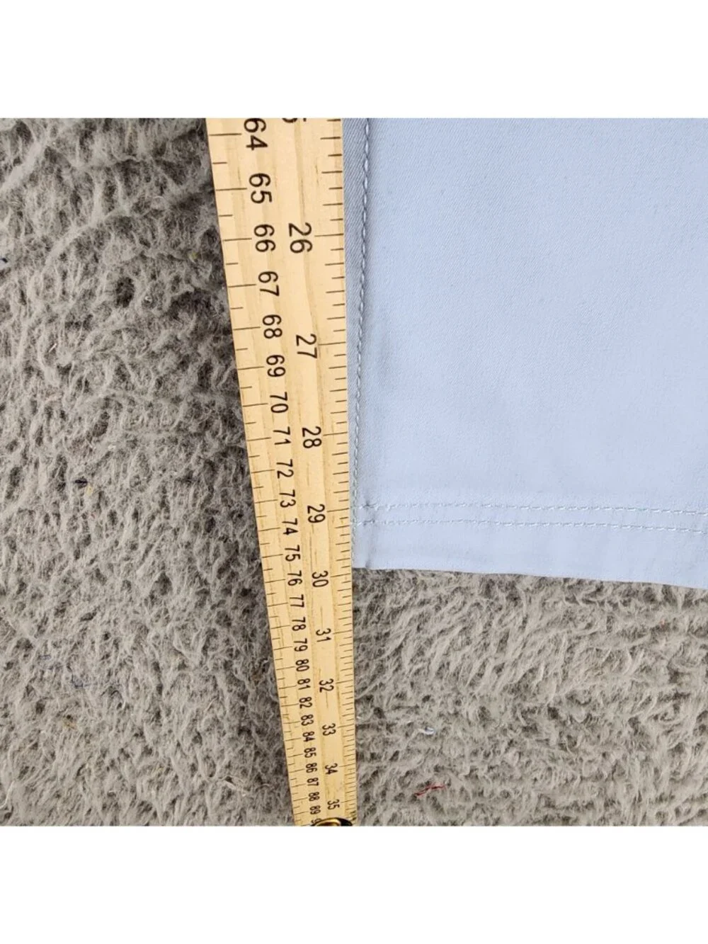 Ben Sherman Pants Mens 30x32 Light Blue Stretch Mid Rise Straight Chino *NWT*